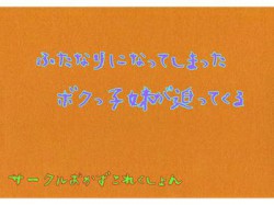 [190515][おかずこれくしょん] ふたなりになってしまったボクっこ妹が迫ってくる [11M] [RJ253446]