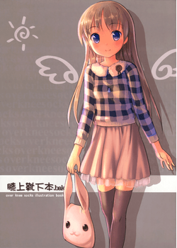 [焦げました (タコ焼き)] 膝上靴下本.bak オーバーニーソックス絵集 (オリジナル) [77M]