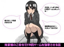 [180314][ドM騎士団] 後輩様のご命令でドM罰ゲームを強要させる話 [5M] [RJ221158]
